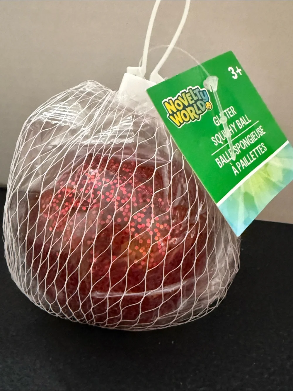 Glitter Squishy Ball- Brand New